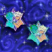 Image 1 of Shining Stars BakuDeku Enamel Pin