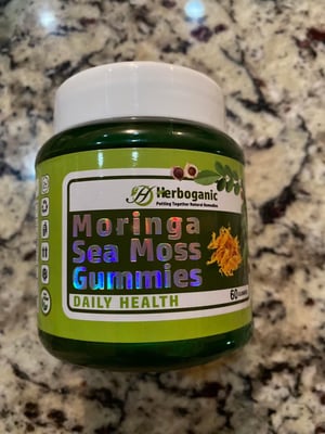 Image of Moringa Daily Health Seamoss Gummies 