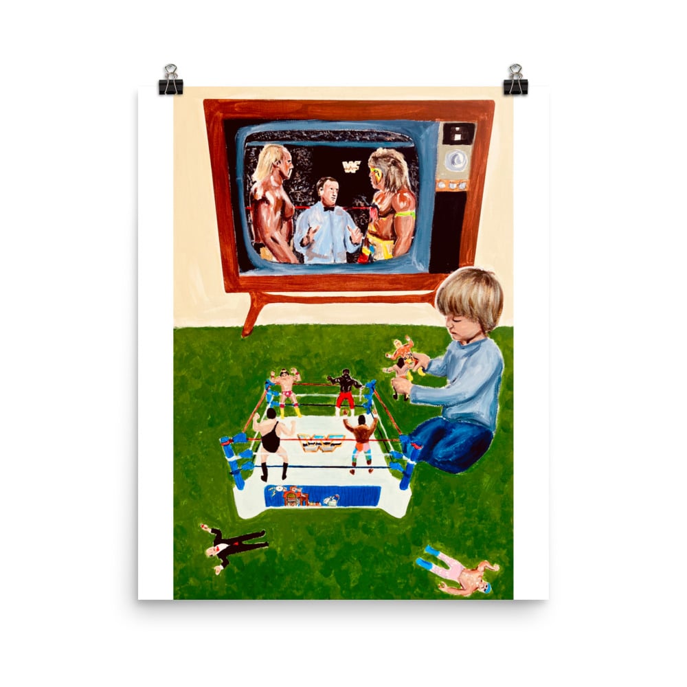 Image of Ljn days 16” x 20” print