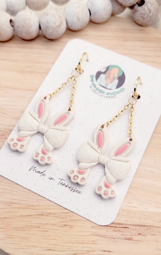 Image of Bunny Bow Dangles