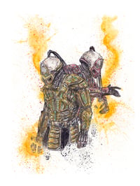 Image 4 of 5-Print Set Mortal Kombat 6x8 Signed Art Print Set 3