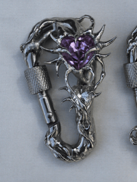 Image 4 of Vaelia's Heart - Carabiner