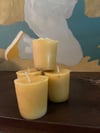 Golden light votives 