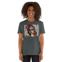 Image 23 of sugar skull 1 Short-Sleeve Unisex T-Shirt