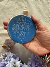 Image 1 of Petit Sous-plat Plume Céramique ✨