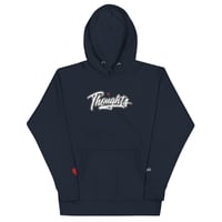 Image 5 of Thoughts Clothing 'Authentic Logo Hearted' Unisex Hoodie