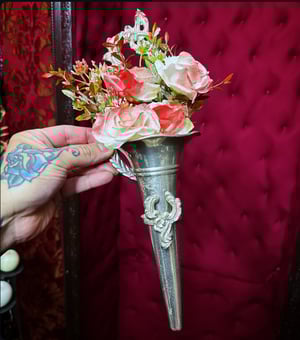 Image of Vintage Hearse Bud Vase