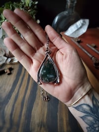 Image 3 of Moss Agate with Rib Bones