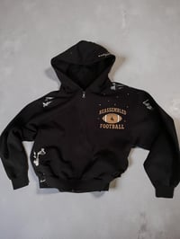 Image 1 of R FOOTBALL ZIP UP HOODIE
