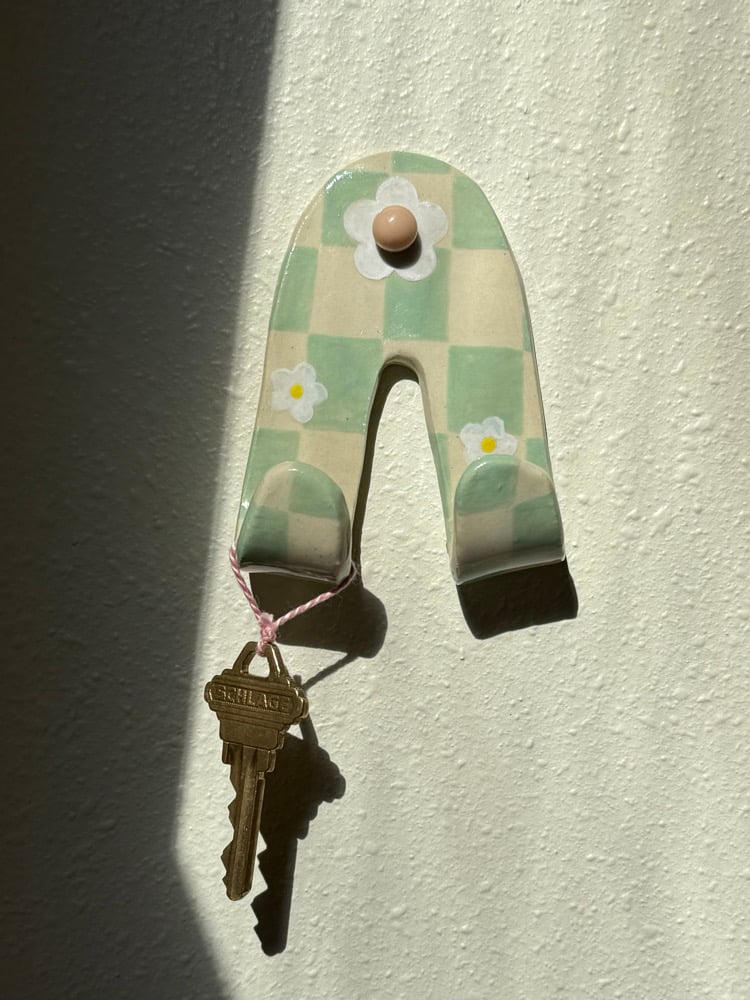image of double hook wall hangers