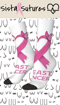 Image 6 of Breast Cancer Socks