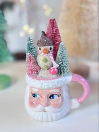 Image 2 of Winter Scene Santa Mug 2 