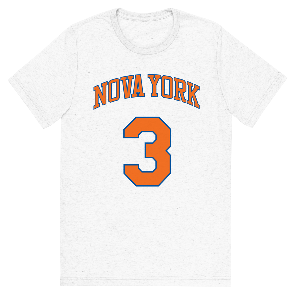 "<3" Nova York Unisex Tri-blend T-shirt