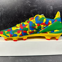 Image 2 of ADIDAS LEGO X GAMEMODE FG TEAM YELLOW RED BRICKS MENS SOCCER CLEATS SIZE 7.5 BLUE GREEN NEW