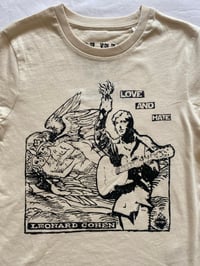 Image 3 of LEONARD COHEN BABY STYLE T SHIRT