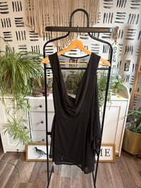 Image 1 of One sleeve sheer top