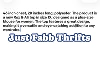 Image 7 of New 1X Roz & Ali Top #711*9