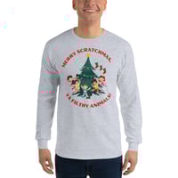 Image 1 of OBE Merry Scratchmas Men’s Long Sleeve Shirt