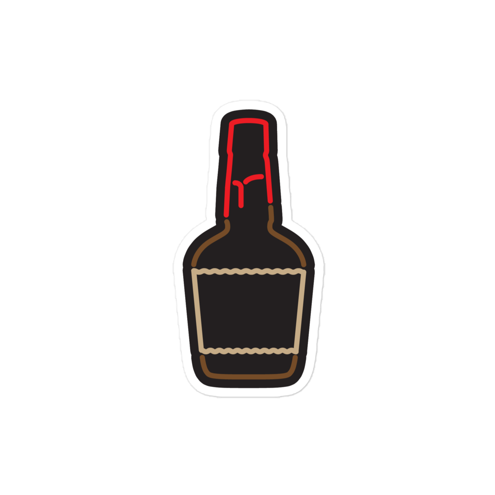 Image of Makers Mark Neon Sticker