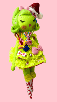 Image 4 of RESERVED FOR DAYNA MEDIUM HOLIDAY DOLL 