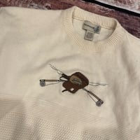 Image 2 of Vintage Fly Fishing Cross Rods Sweater
