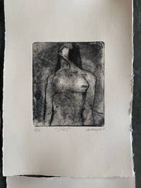 Image 2 of “Sighs” drypoint