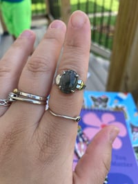 Image 2 of Moss Agate ring #2