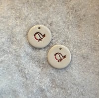 Image 1 of Robin Tags. Set of 2