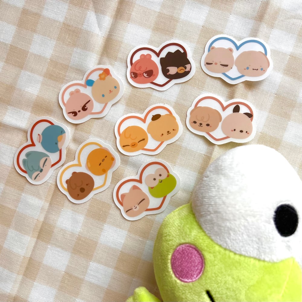 Image of mystery stickers!