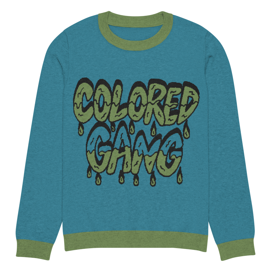 Image of COLORED GANG Knitted Sweater