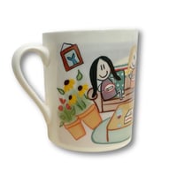 Image 5 of Friends Hanging Out Mug (450m / 15oz)