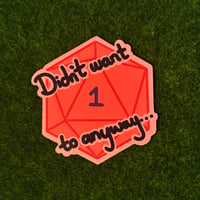 Nat 1 - Sticker