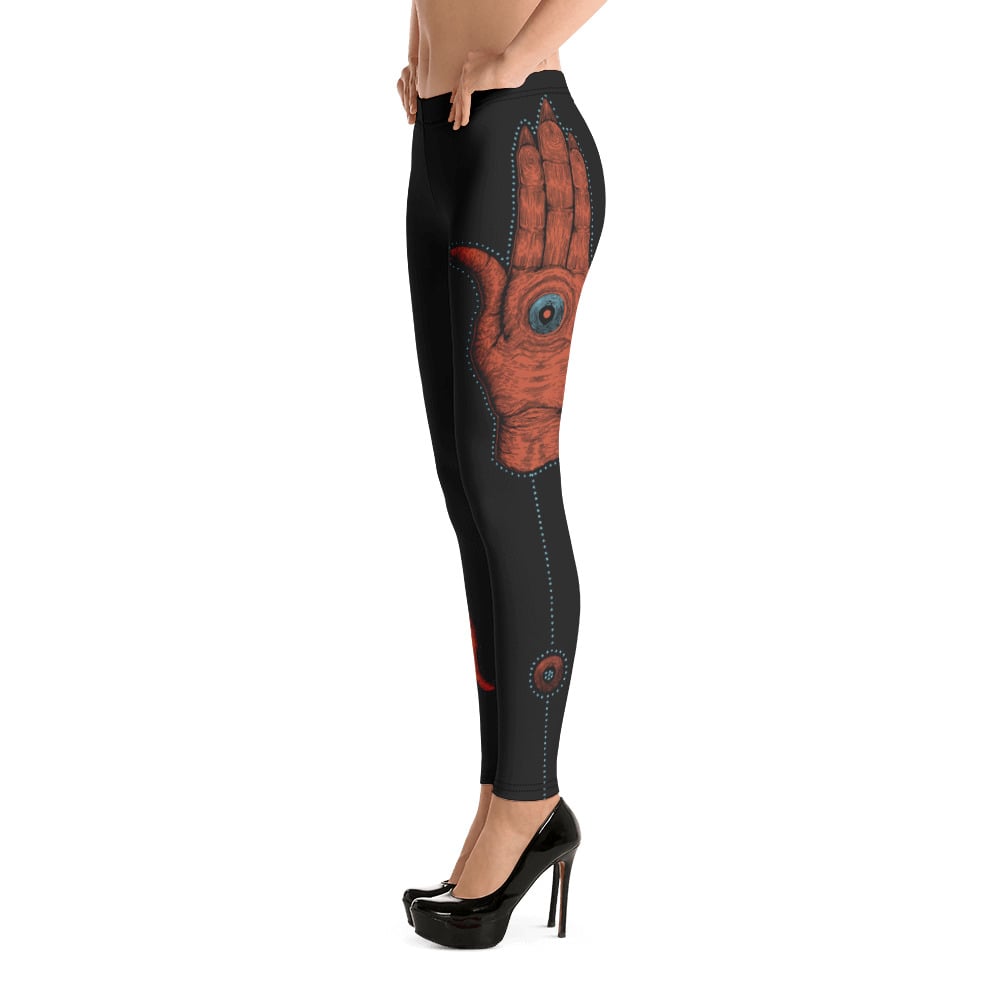 Evil Eye (Rust) Leggings