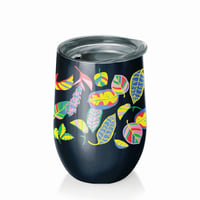 Image 1 of ΠΟΤΗΡΙ ΘΕΡΜΟΣ ΜΑΥΡΟ ΜΕ ΦΥΛΛΑ