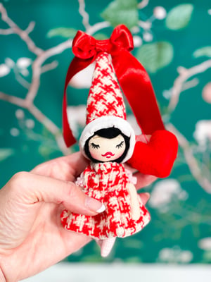 Image of ORNAMENT ELF ART DOLL #3 