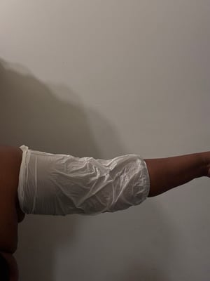 Image of plastic arm sleeves 