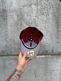 Image 4 of 3M VISOR RED WHITE SOX X ASTROS CUSTOM FITTED CAP