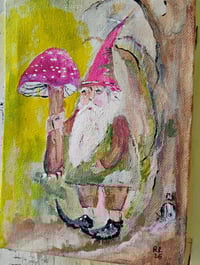 Image 4 of The Wood Gnome Painting
