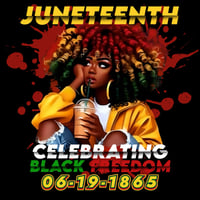 Image 3 of Juneteenth Women's Fine Classic Fit T-Shirt