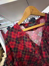 Image 2 of Ralph Lauren plaid ruffle top