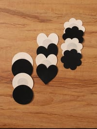 Image 1 of 6 pairs of Solid Nipple Covers