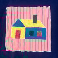 Image 2 of M Candy Stripe House Crewneck Sweatshirt