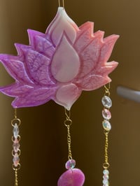 Image 9 of Lotus Flower Resin Sun Catcher