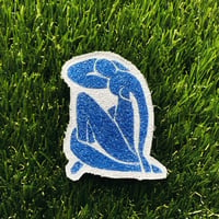 Image 1 of Stitched - Blue Nude - Henri Matisse brooch