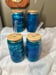 Image of #40 Set of 4: 16oz Ocean Blue Tumblers
