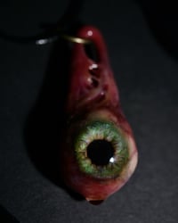 Image 14 of Dripping Eye, Green Glow in the dark, Flash reflective pupil