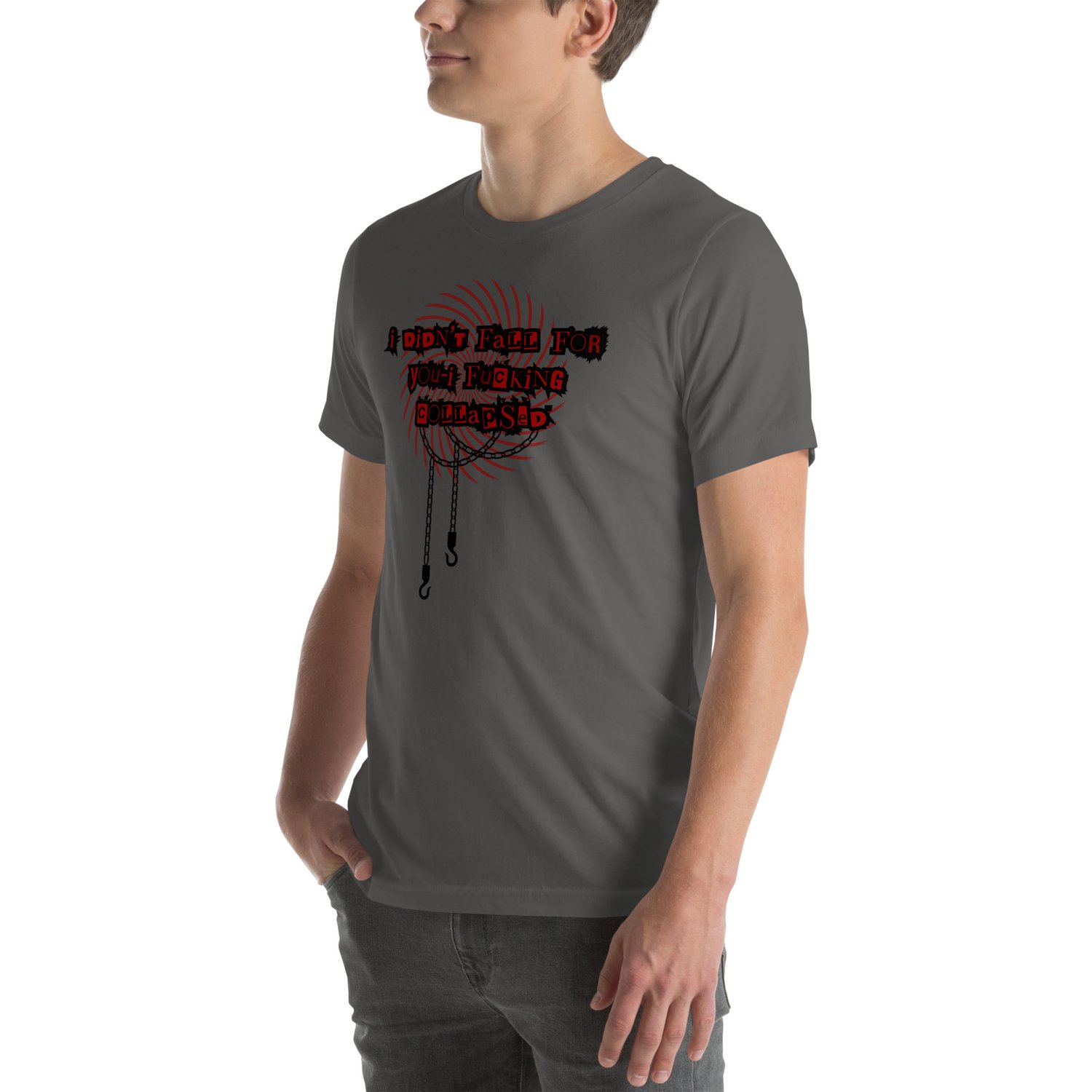 Image of I fucking collapsed Unisex t-shirt