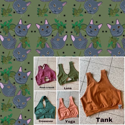 Image of Marshall Bralettes and Daily Tanks- MADE TO ORDER