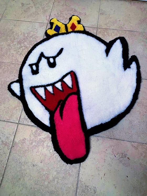 Image of The king boo rug 