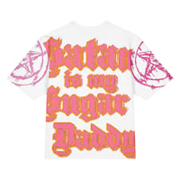 Image 1 of $ATAN i$ MY $UGAR DADDY Oversized cotton t-shirt